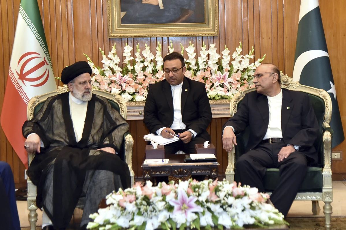iran president with pakistan president