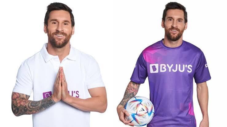 byjus lionel messi