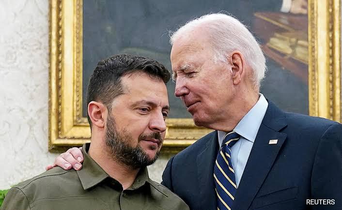 JOE BIDEN AND ZELENSKY