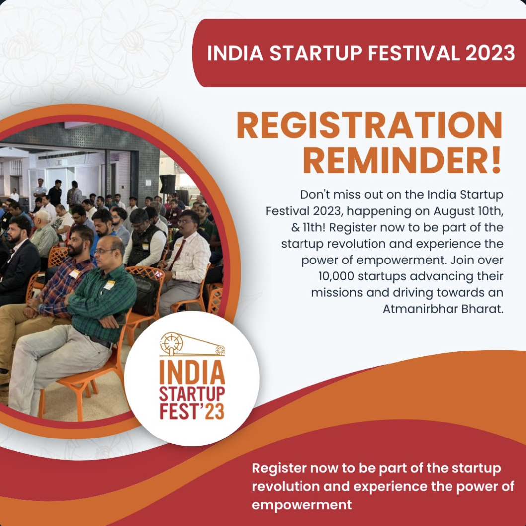 Photo The India Startup Festival