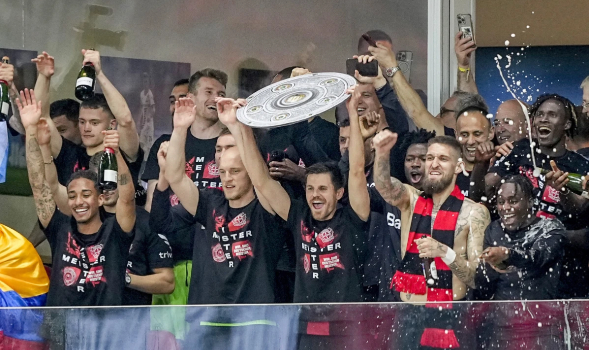 Bayer Leverkusen ends Bayern Munich's Bundesliga reign with historic title win