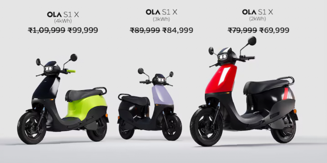 Ola Electric's S1 X Two-Wheeler Now Cheaper Than Top ICE Models