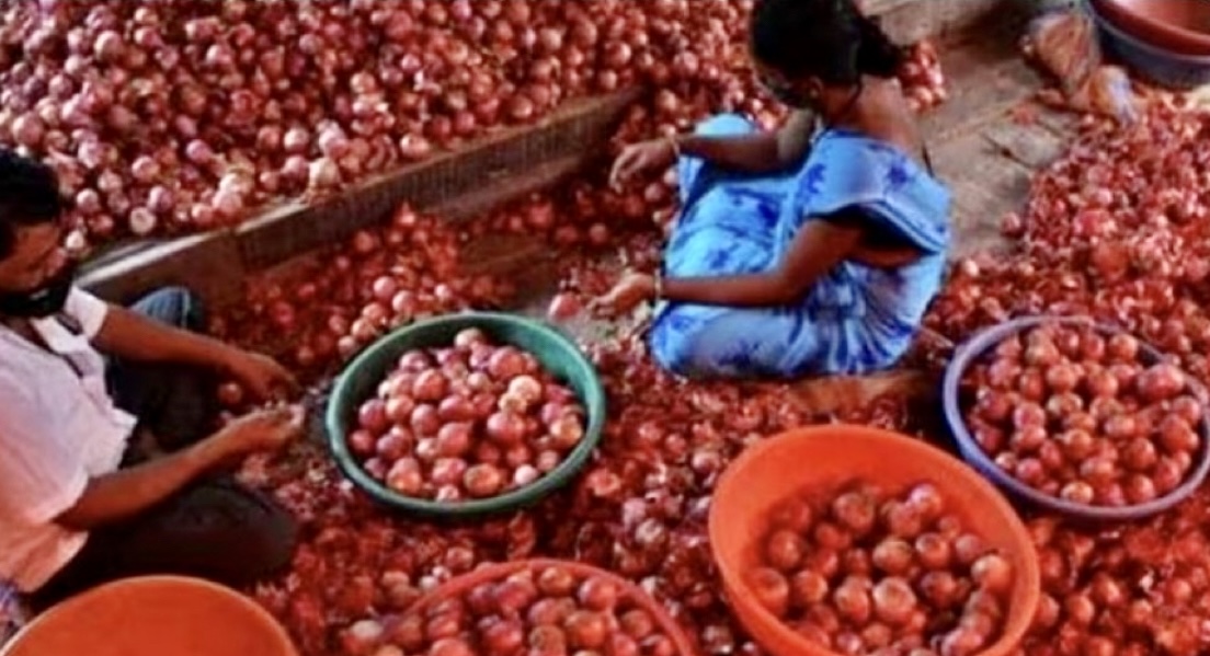 Photo After tomato causes pockets to bleed, would onion prices cause tears