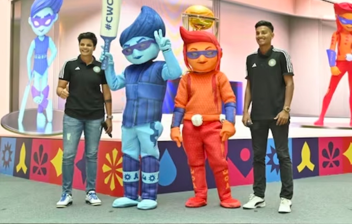 Photo ODI World Cup 2023 Mascots launched 