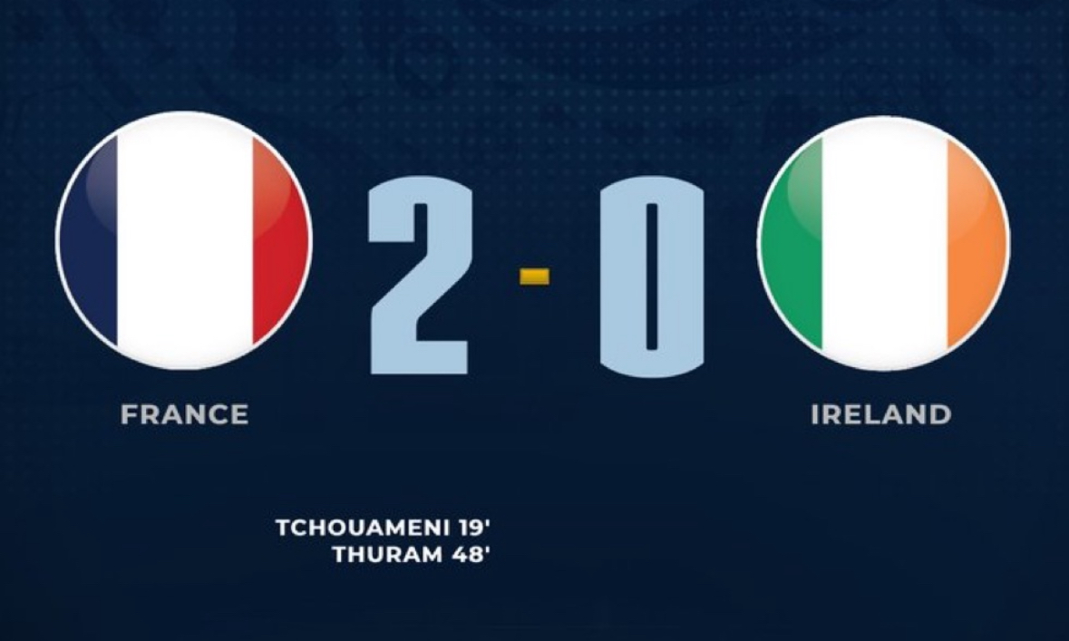 Photo france beat Ireland