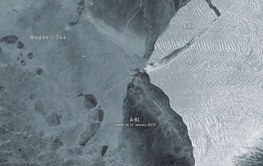 Another Antarctic Iceberg Calves, Raising Concerns About Ice Shelf Stability