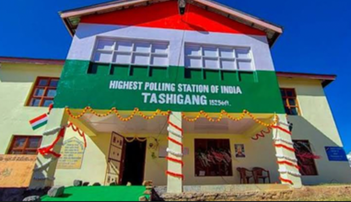 India's Highest Polling Station in Tashigang