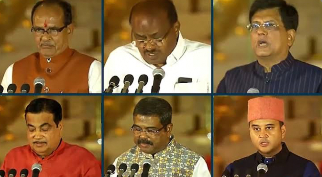 Modi new Cabinet ministers