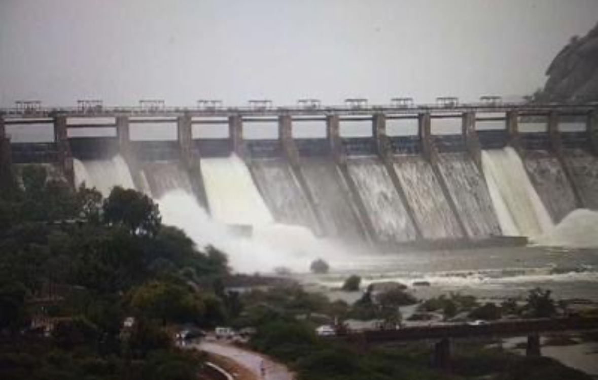 Photo heavy rain in Rajasthan