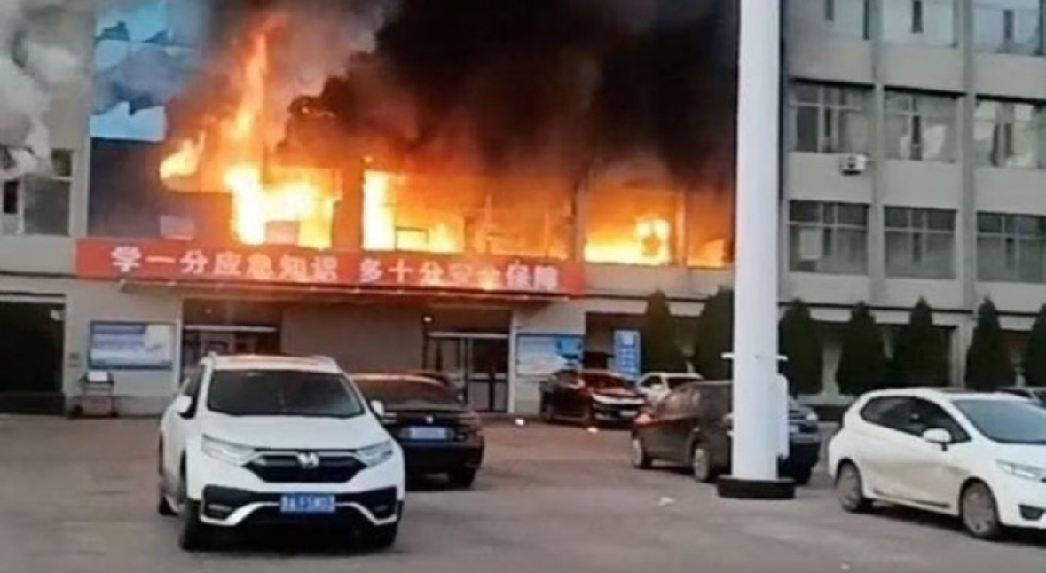 Tragic Fire in China's Coal Mining Firm's Office Claims 26 Lives and Leaves Dozens Injured