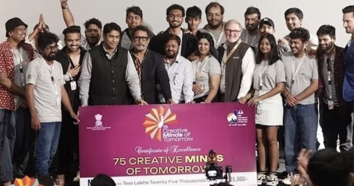 Odh Triumphs as Best Film at 75 Creative Minds of Tomorrow during the 54th IFFI