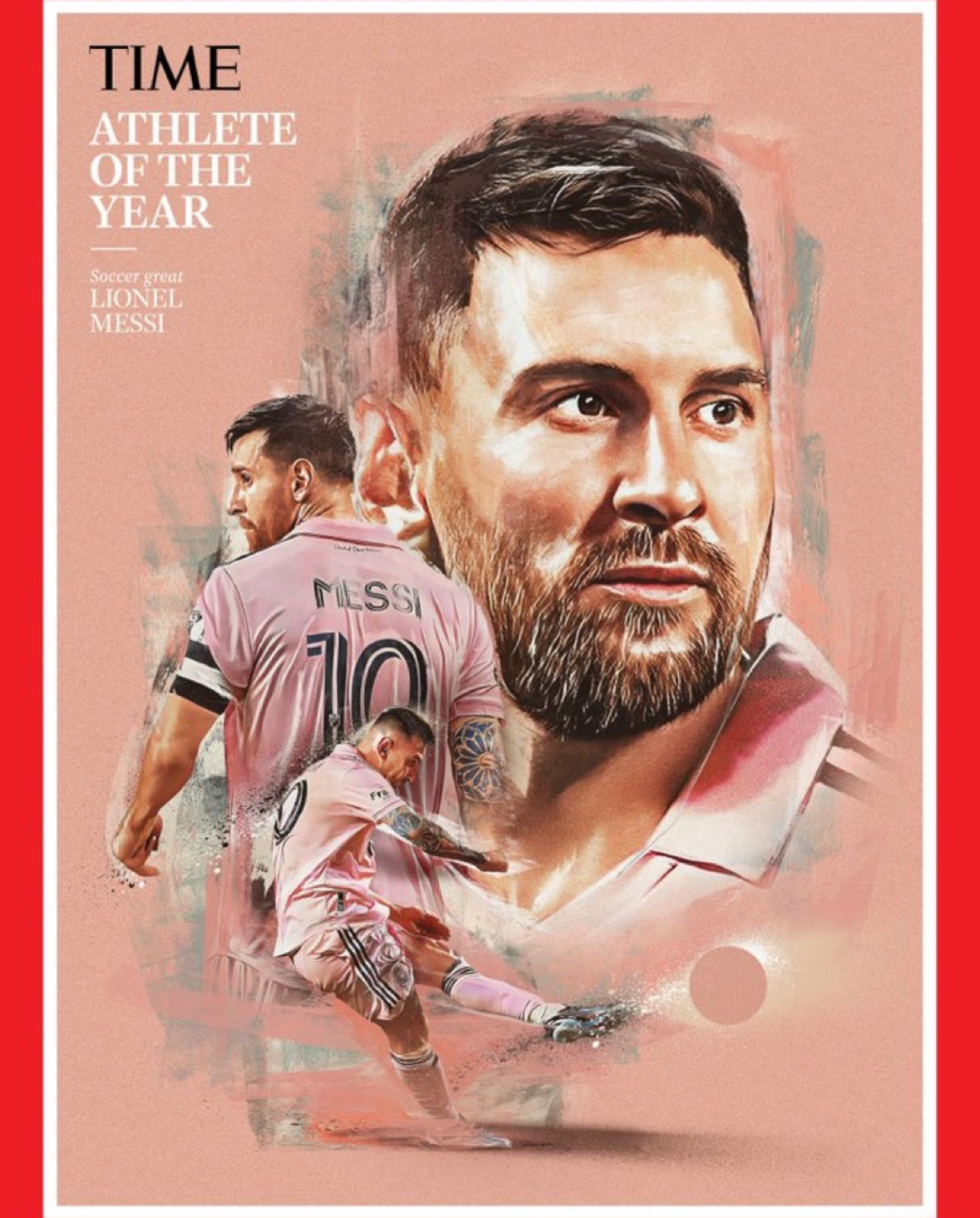 Lionel Messi is crowned Time's Athlete of the Year 2023