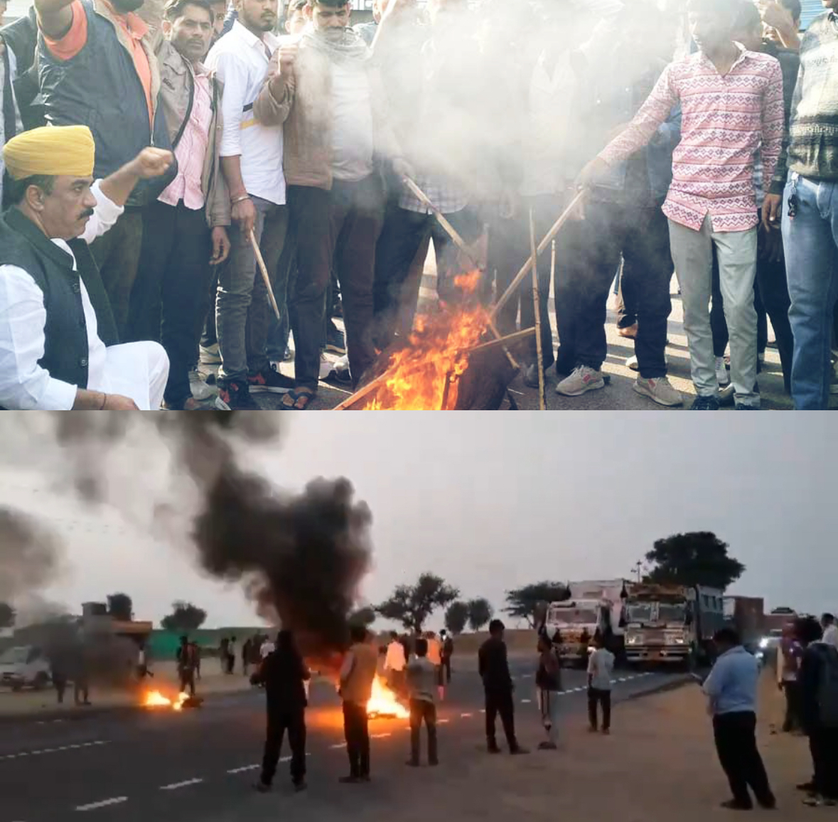 Rajput Karni Sena Leader's assassination sparks violent protests in Jaipur