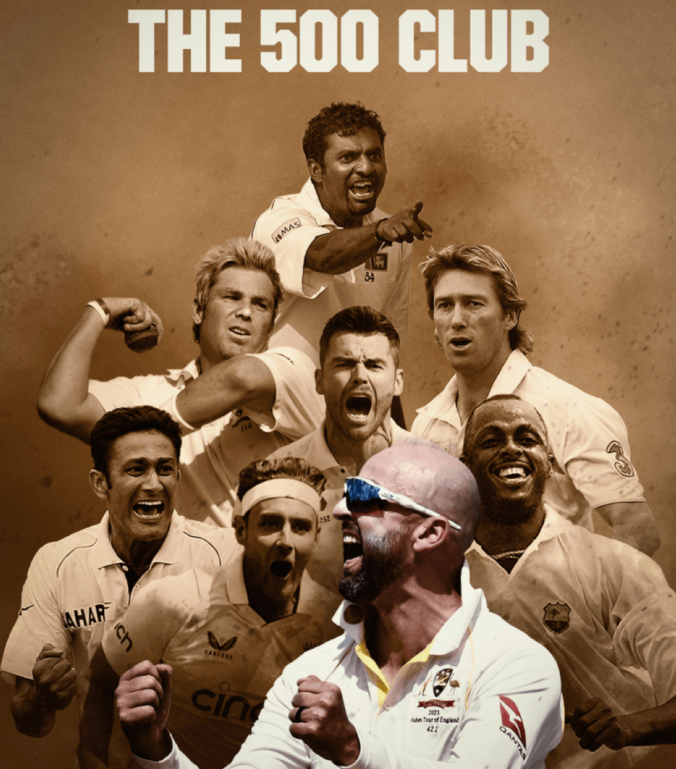 Australia's Nathan Lyon Achieves 500th Test Wicket, Joins Elite Club