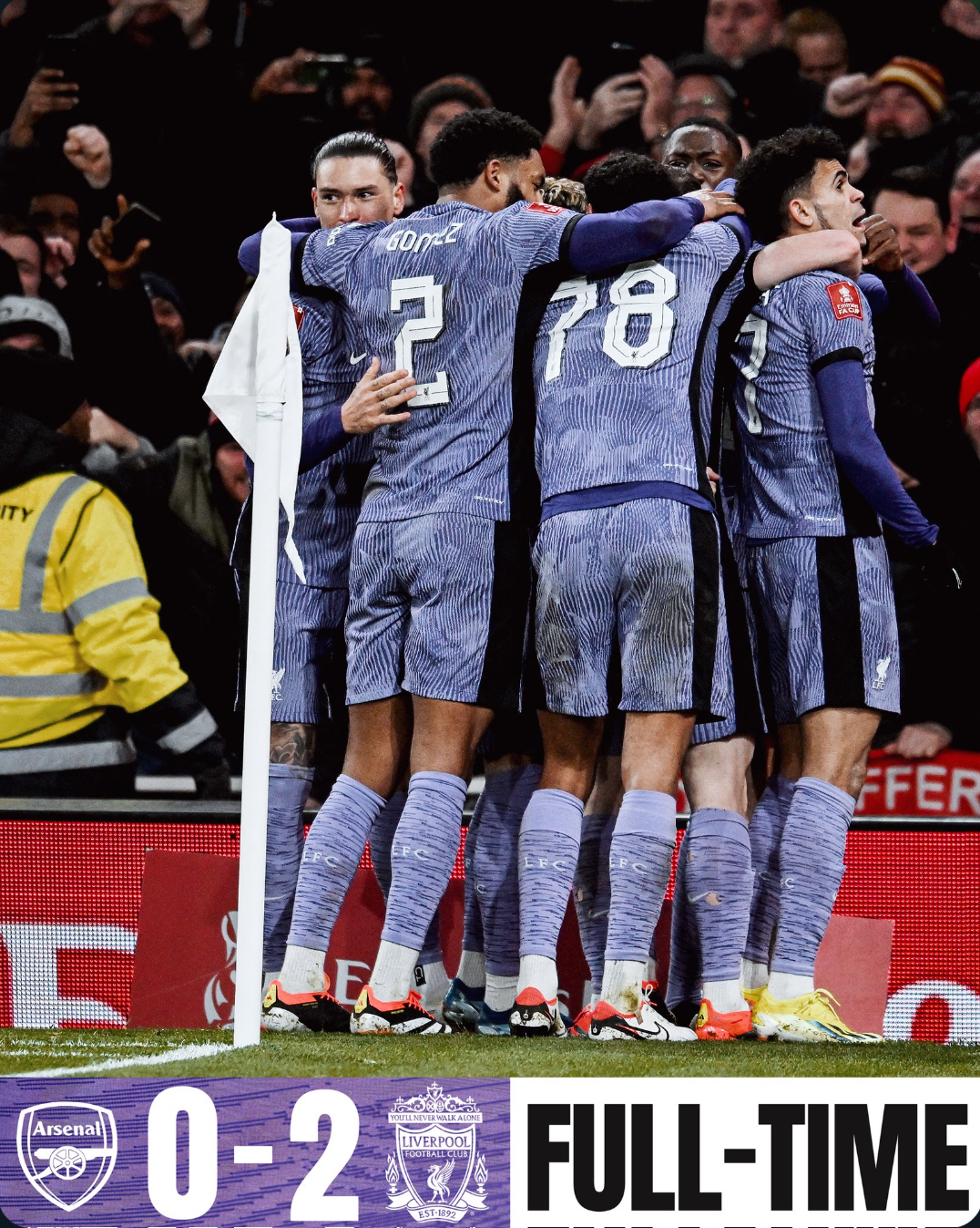 Liverpool secures a thrilling victory over Arsenal in the FA Cup fourth round