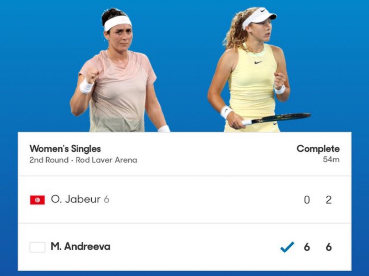 Australian Open 2024: 16-Year-Old Mirra Andreeva Beats Ons Jabeur in Straight Sets