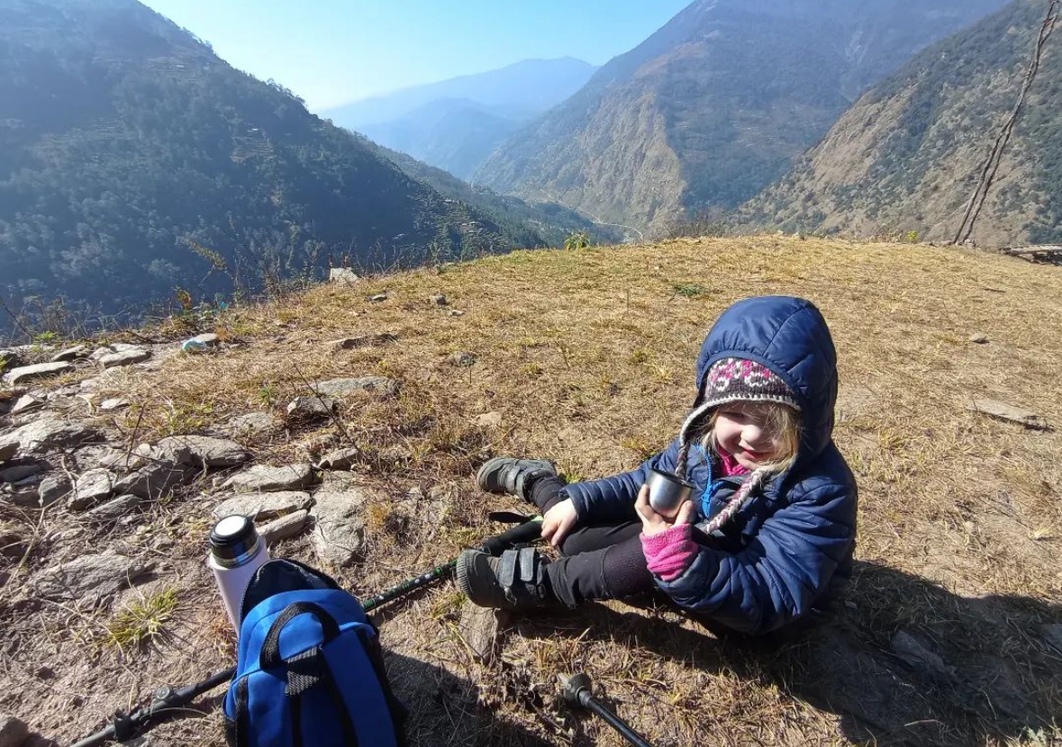 4-year-old Czech girl achieves remarkable feats by reaching Everest Base Camp