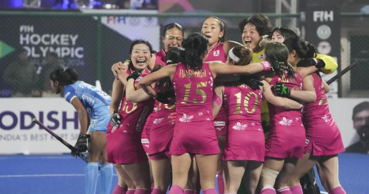 India's women's hockey team will miss the Paris Olympics after losing 0-1 to Japan