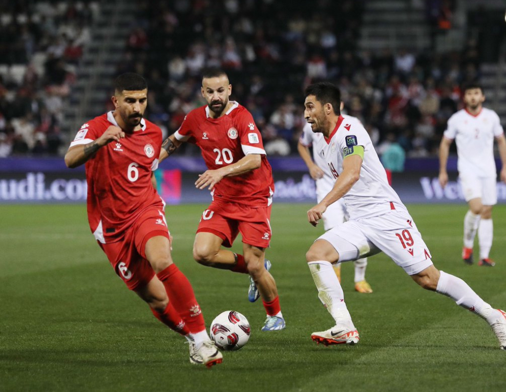 2023 AFC Asia Cup: Tajikistan defeats 10-man Lebanon to make it to the quarterfinals