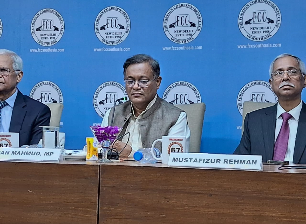  Bangladesh FM Muhammad Hasan Mahmud Speaks to VYGR During his Visit to India