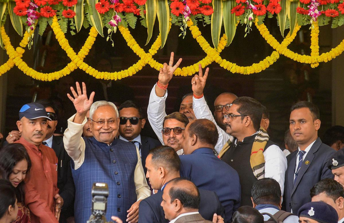 Nitish Kumar-led NDA Wins Bihar Floor Test with 129 Votes