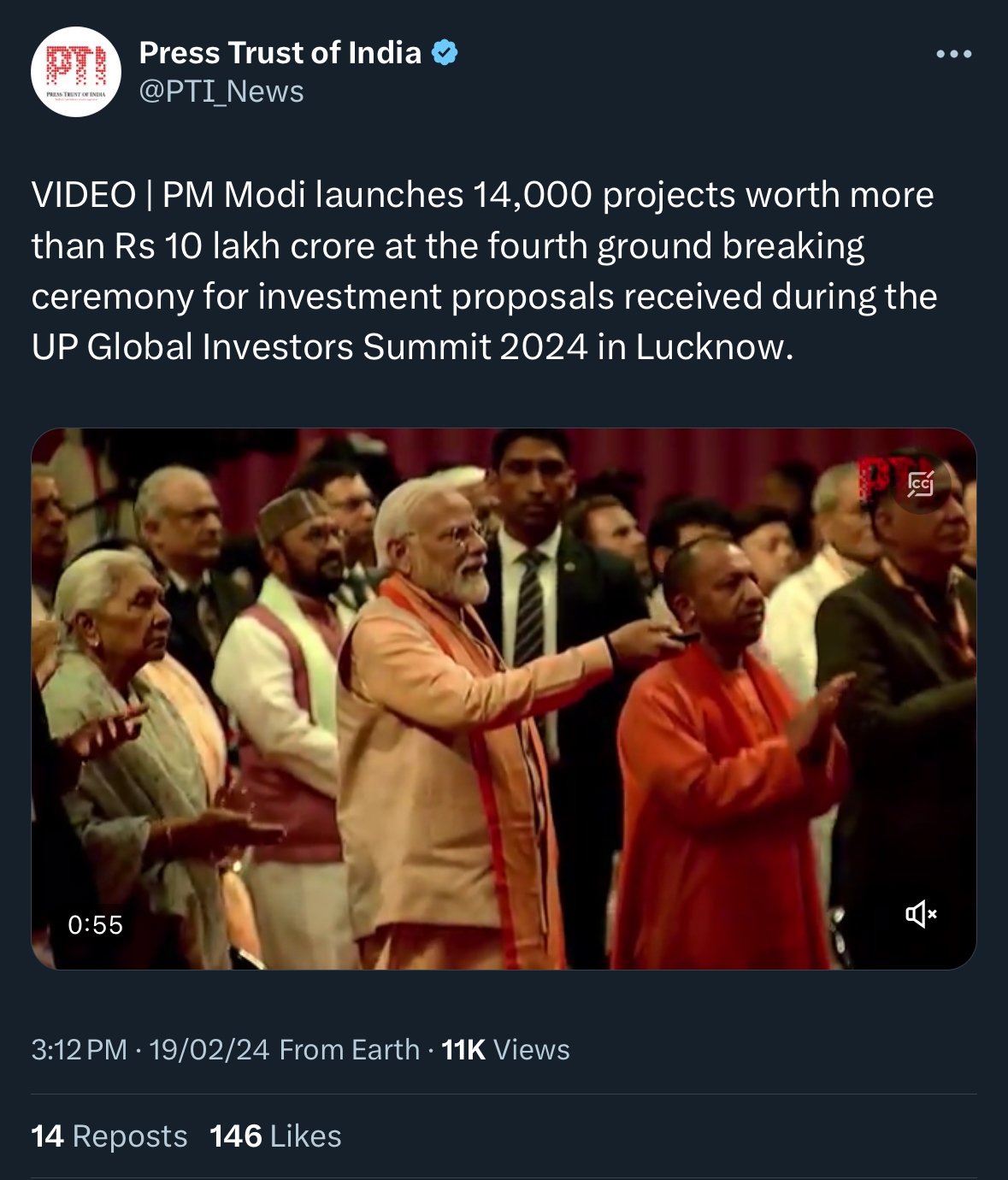 PM Modi to unveil 14,000 projects valued at over ₹ 10 lakh crore in UP 