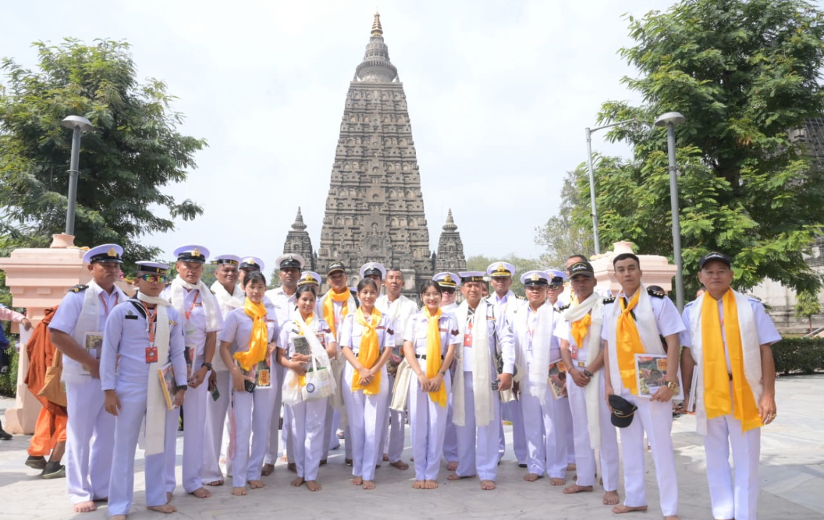 200 Naval Officers from 40 Nations Visit Bodh Gaya During Exercise Milan-24