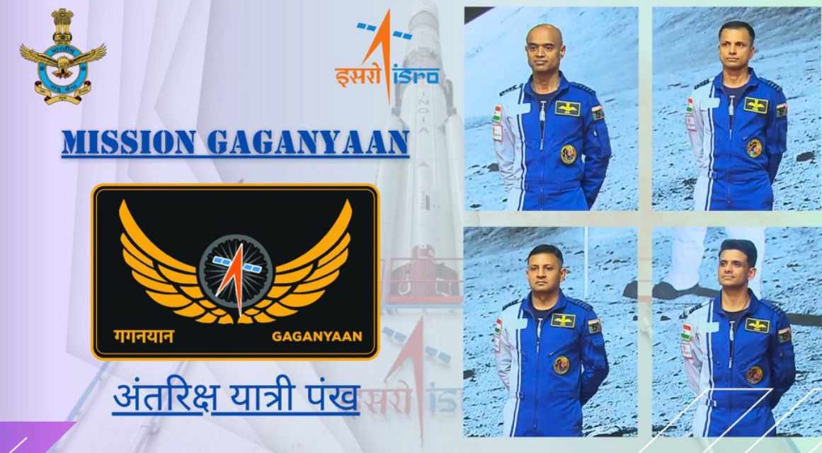 PM Modi reveals astronauts for Gaganyaan mission