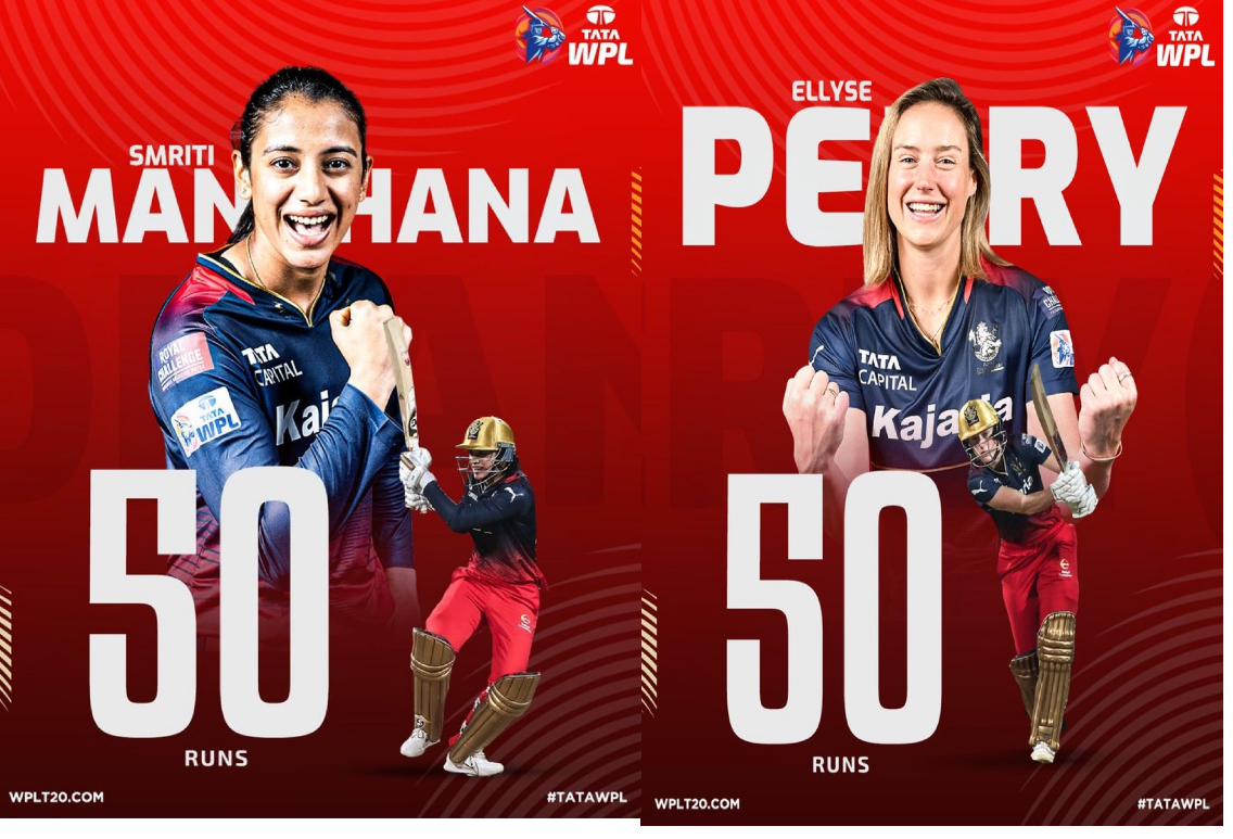 RCB Clinches Third Victory of Season, Defeating UP Warriorz by 23 Runs