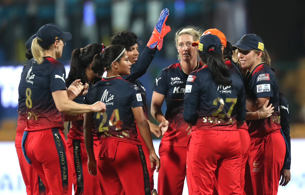 RCB Clinches Third Victory of Season, Defeating UP Warriorz by 23 Runs