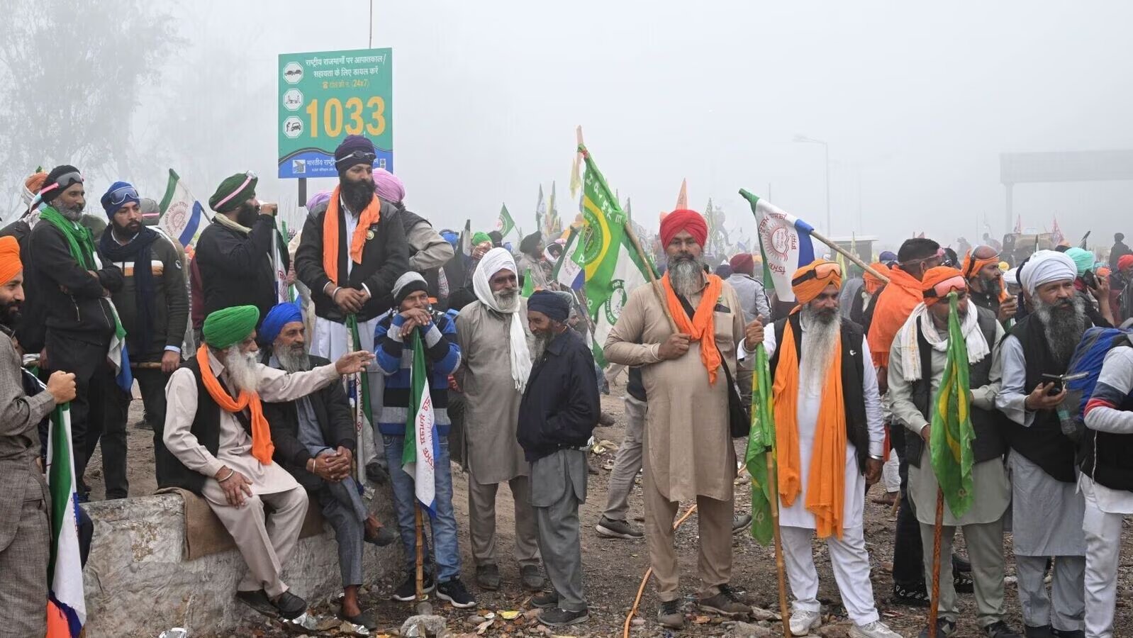 farmers protest