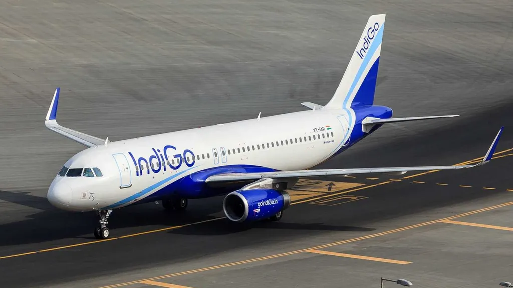 Indigo Airplane