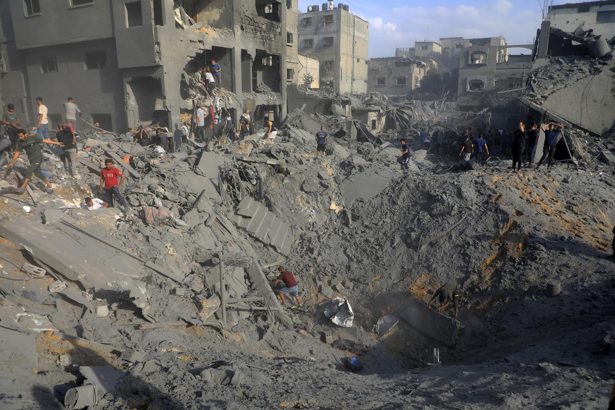 Israel bombs the biggest refugee camp in Gaza as the world cries genocide