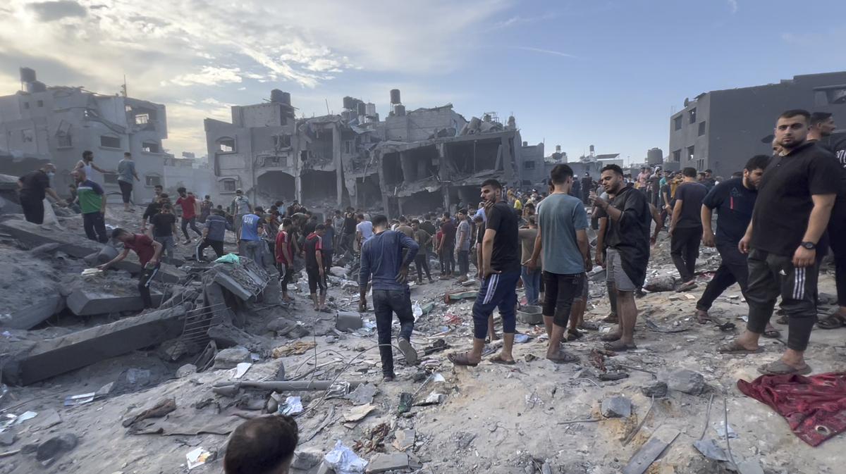 Israel bombs the biggest refugee camp in Gaza as the world cries genocide