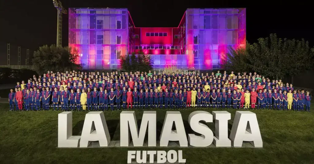 LA MASIA whole team of 2024/25