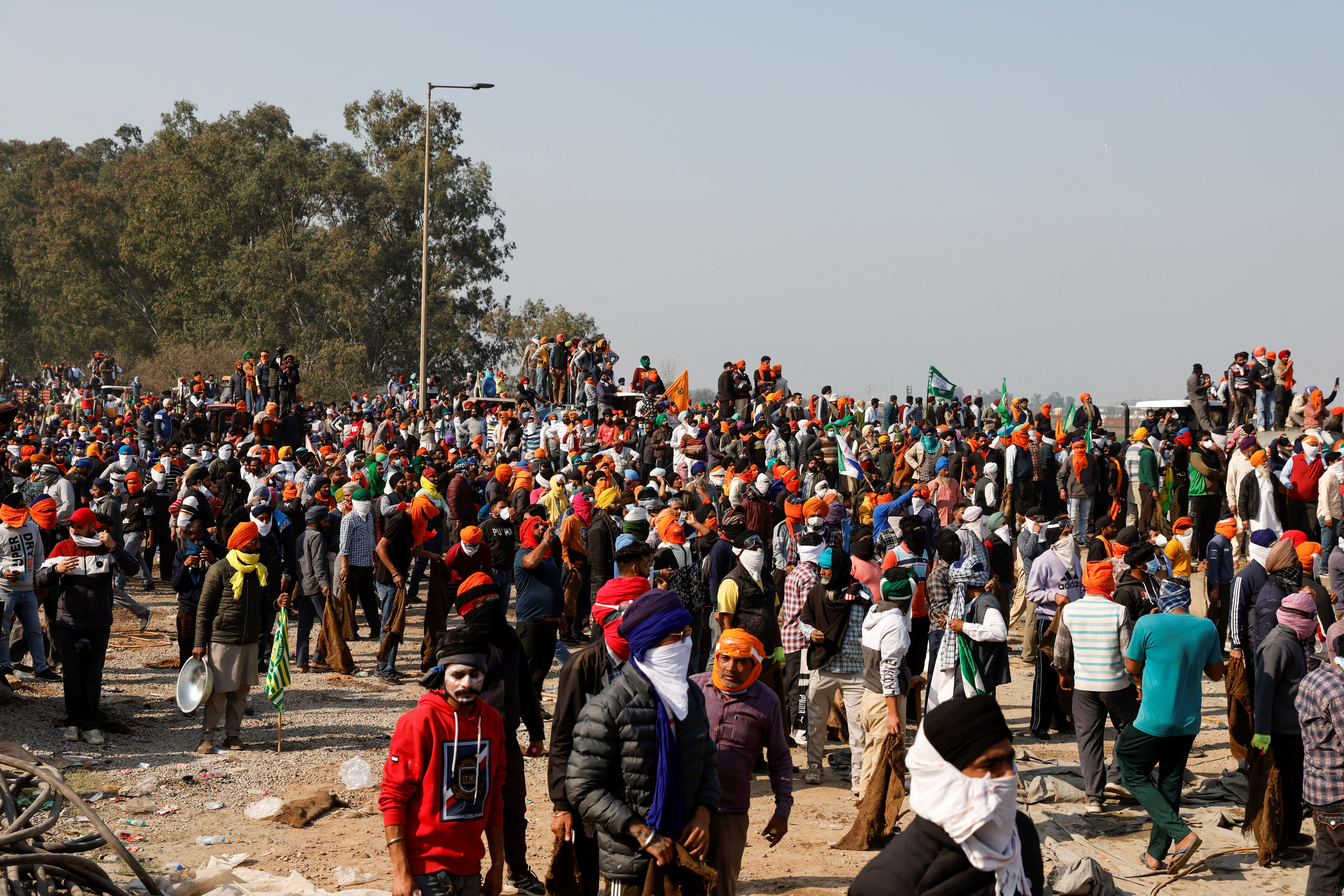 Farmer's Protest in Hisar