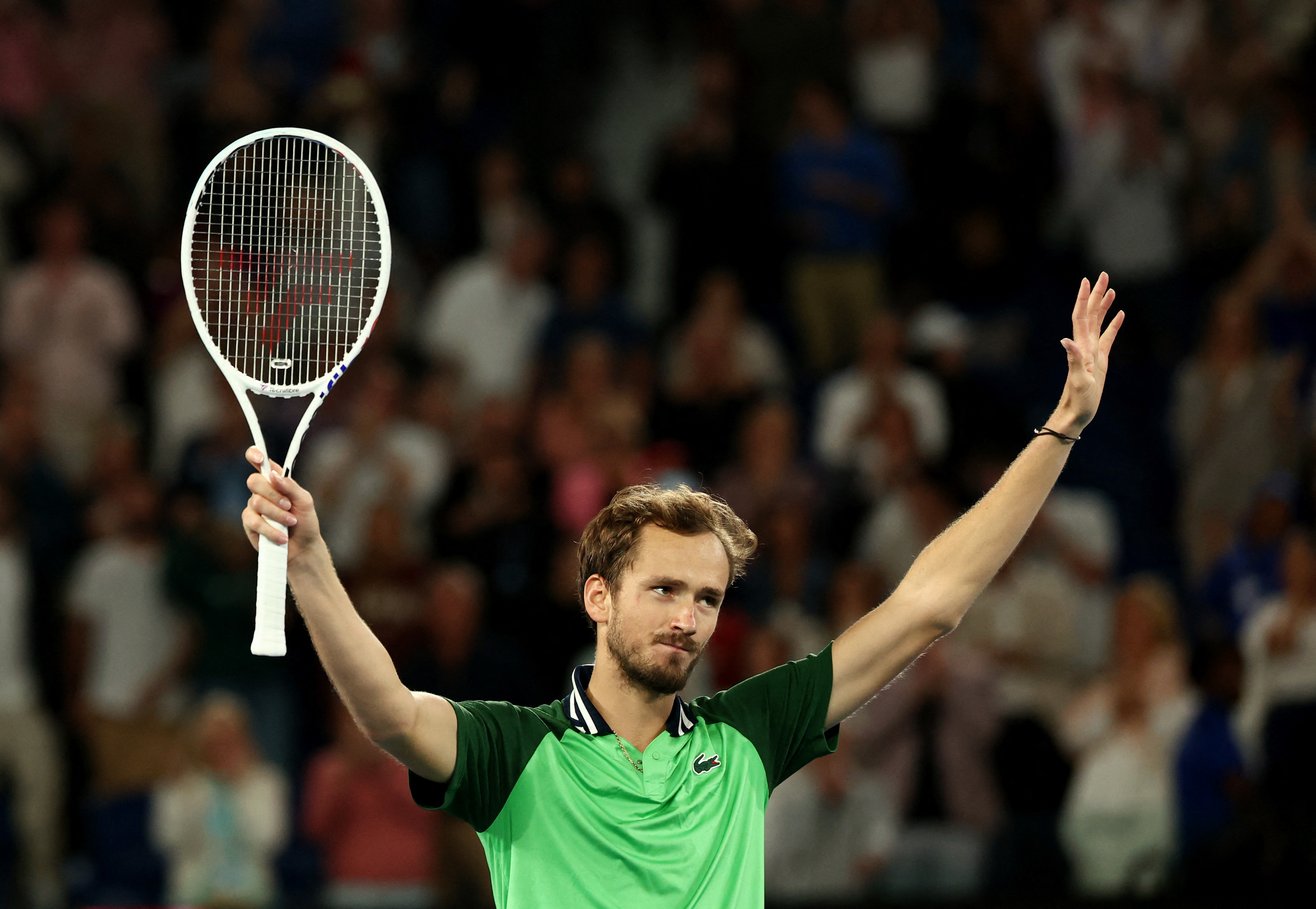 australian open 2024: medvedev beats zverev to reach third final in melbourne