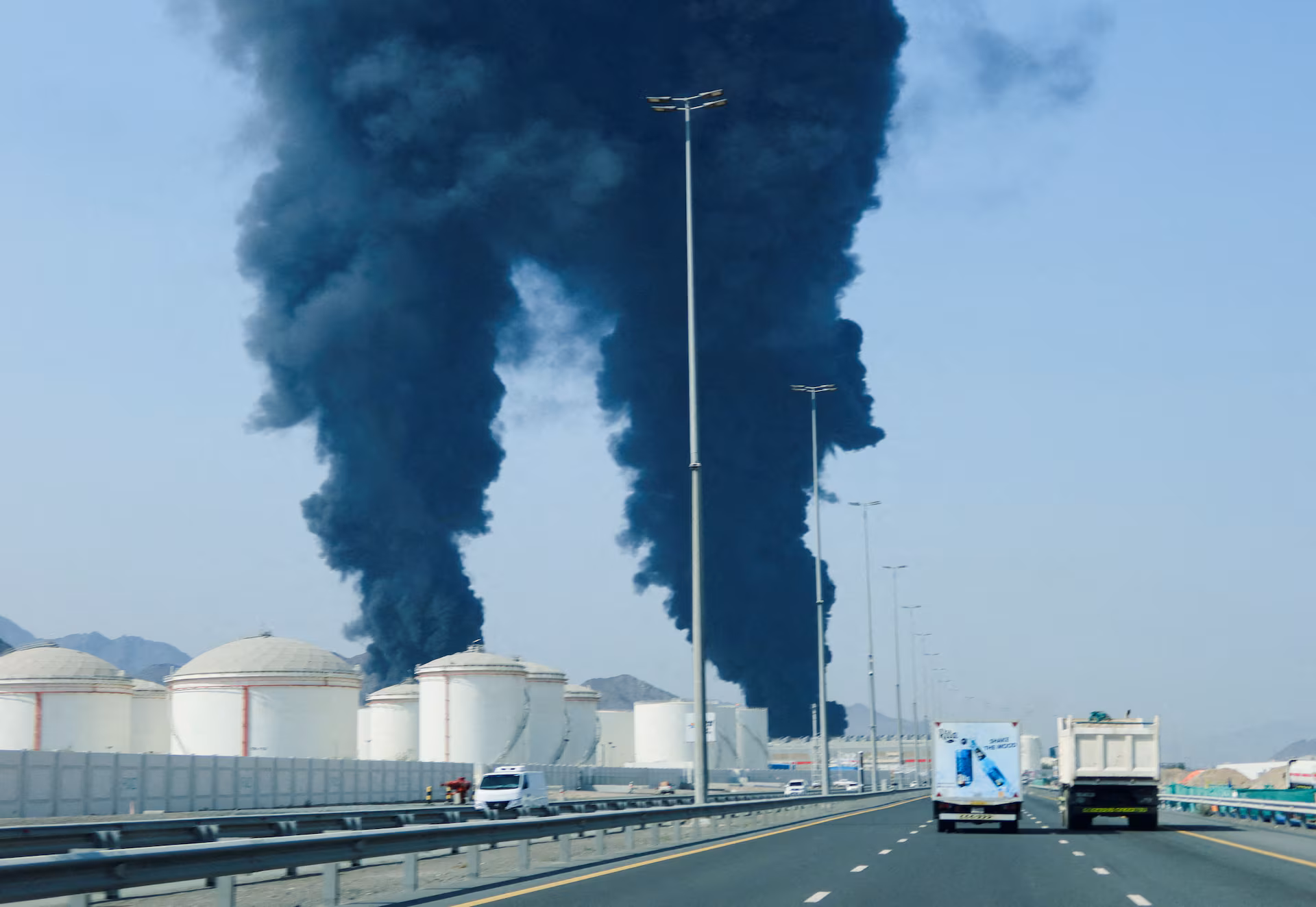 iran attacks uae