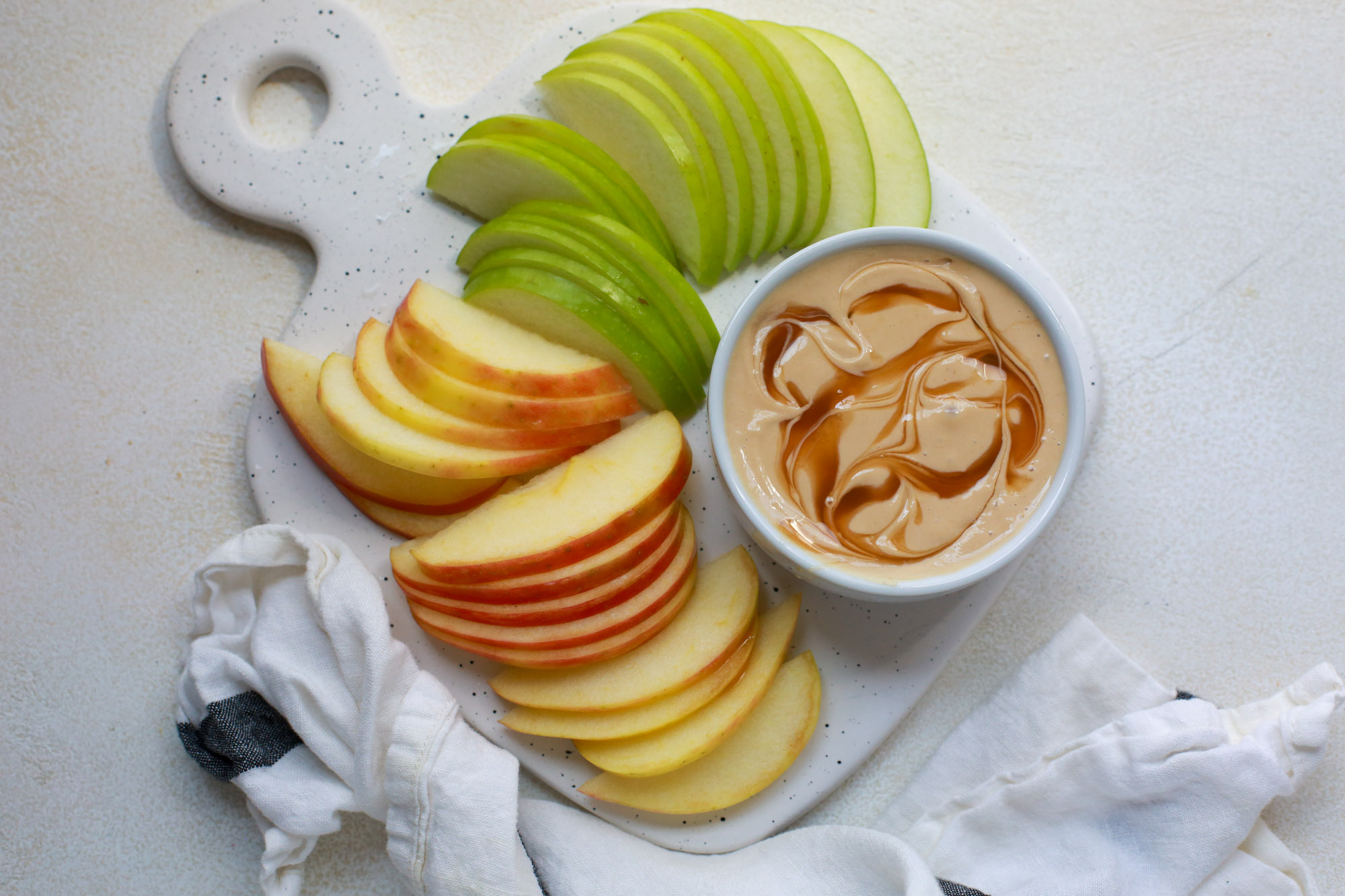 Apple Slices with Peanut Butter