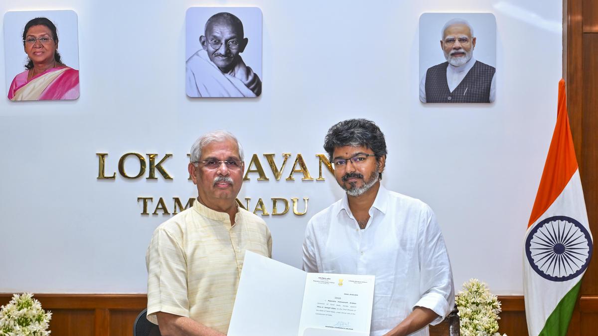 Vijay Tamil Nadu CM