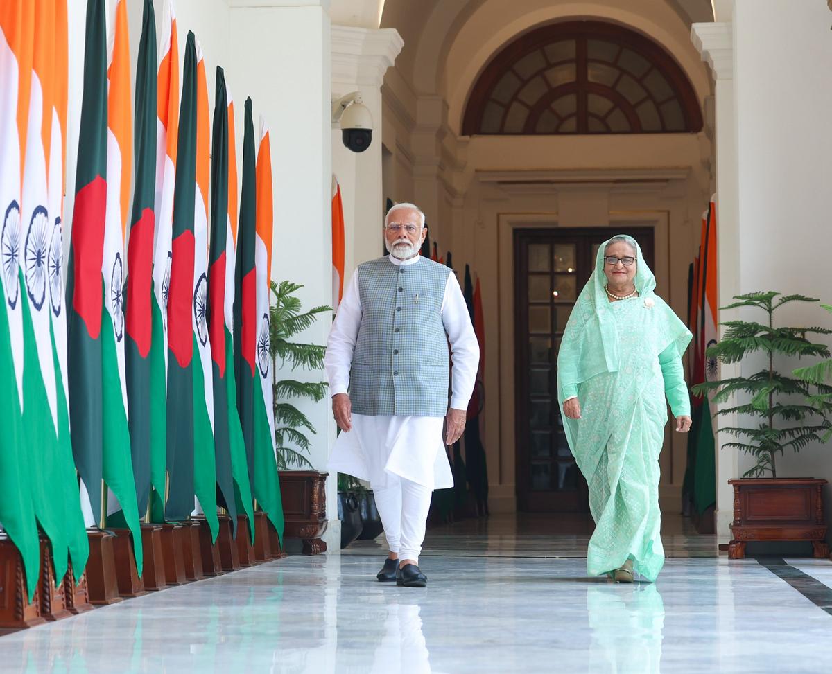 Bangladesh PM Sheikh Hasina arrives on two-day State visit to India