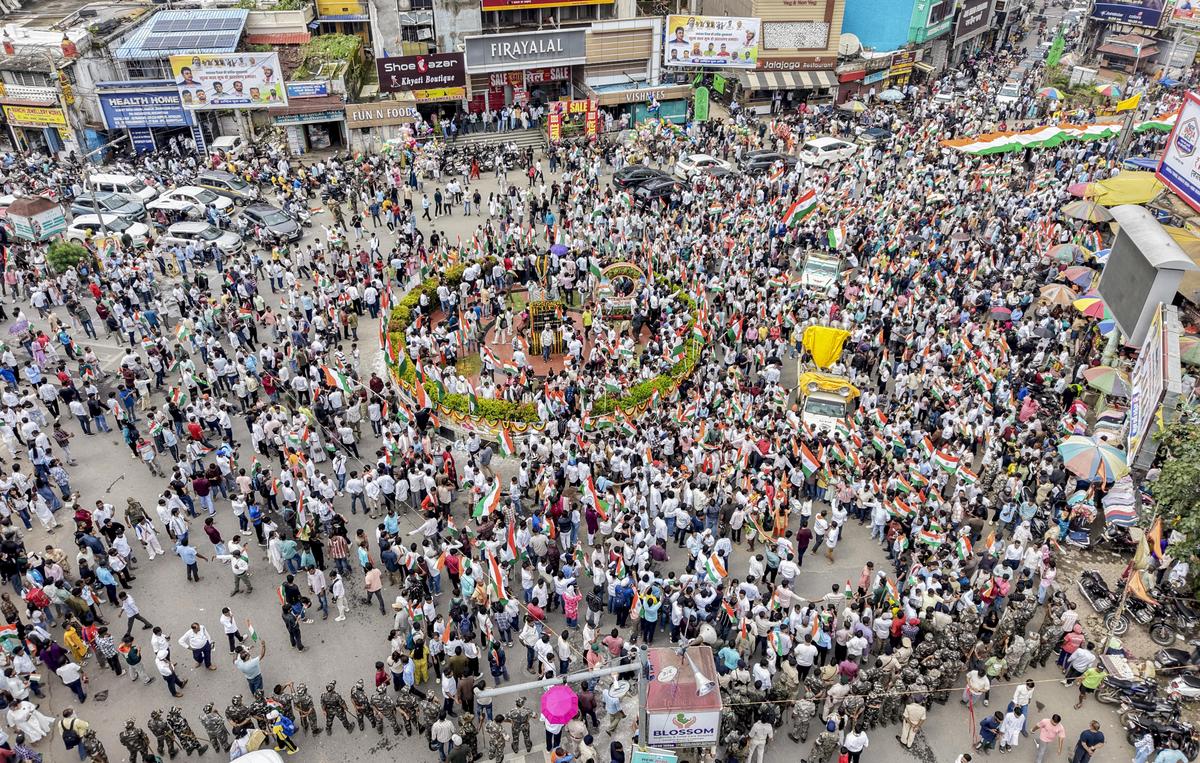 Jharkhand Student Protest