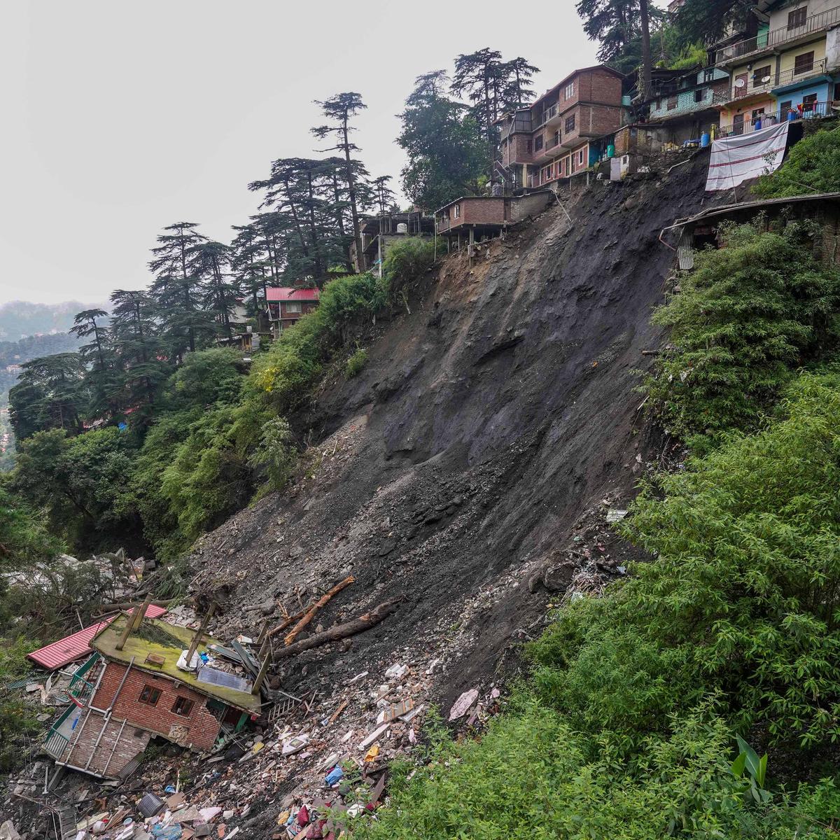 landslides india