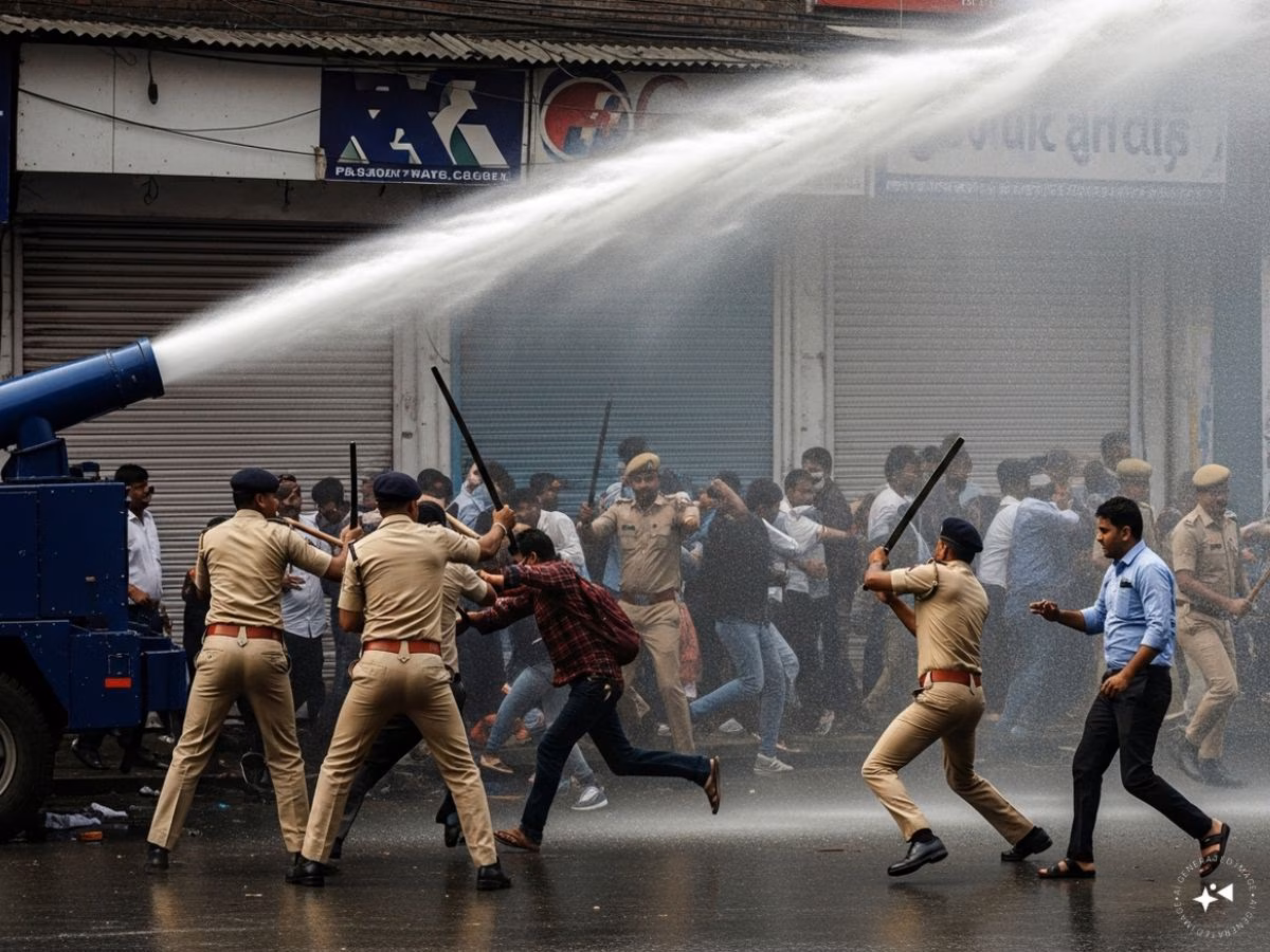 TRE-4 Protest in Patna
