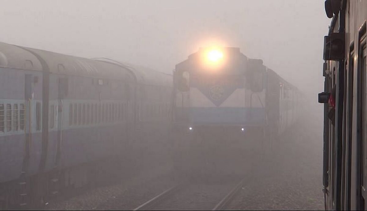 Delhi shivers as thick fog delays 39 trains amid zero visibility