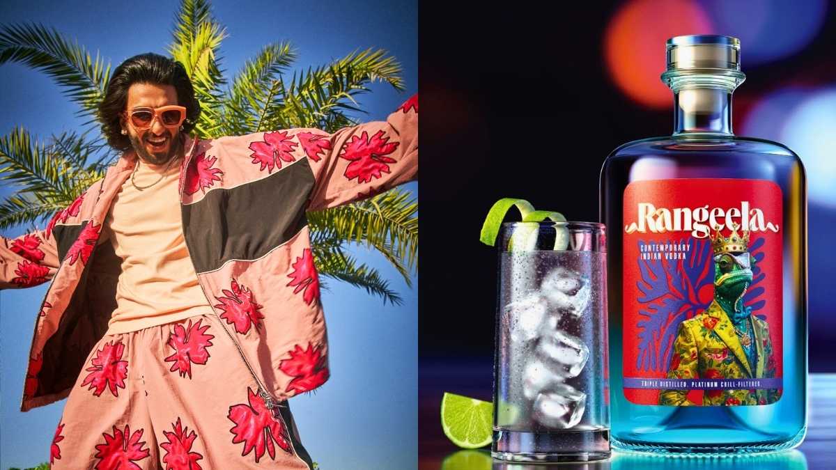 ranveer singh launches vodka brand RANGEELA