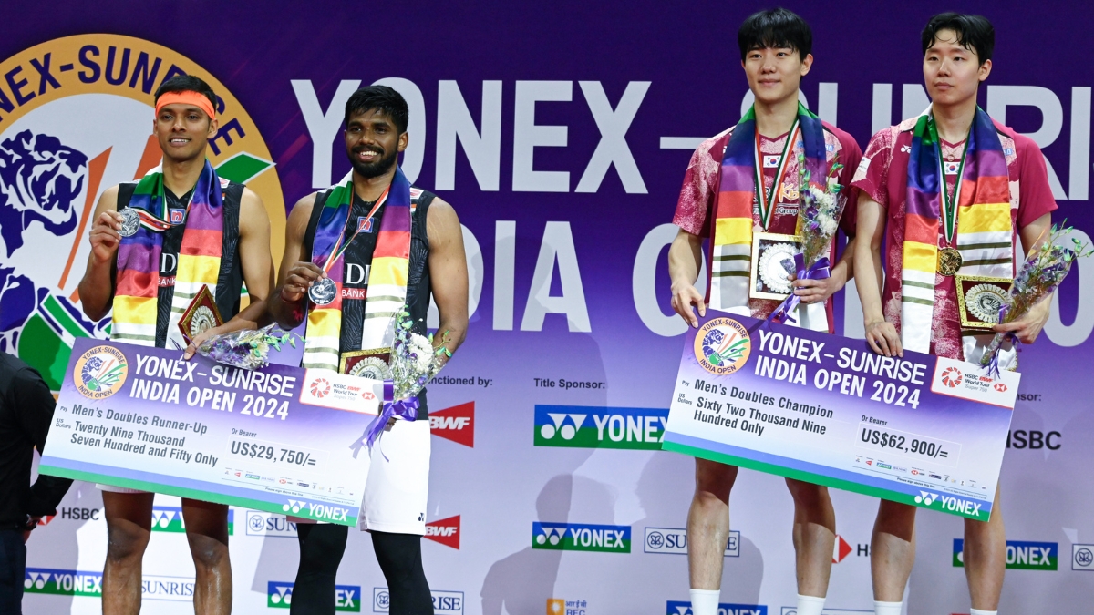 Satwiksairaj Rankireddy-Chirag Shetty pair goes down in final of India Open