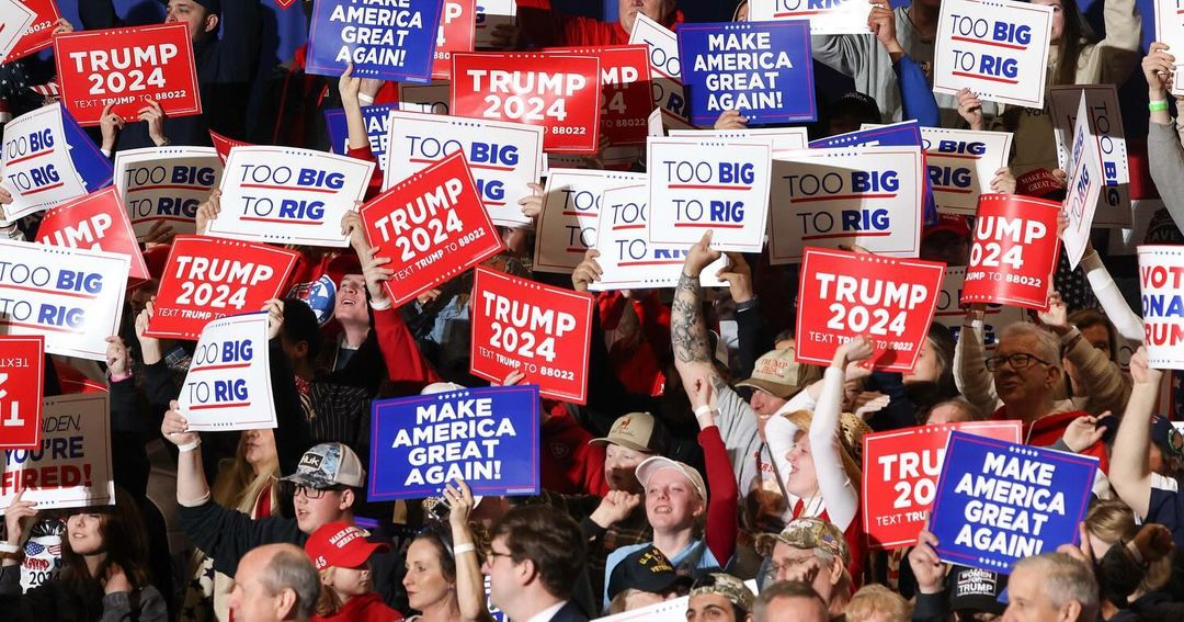 Photo:Donald Trump secures victories in Michigan, Missouri, and Idaho Republican Caucuses