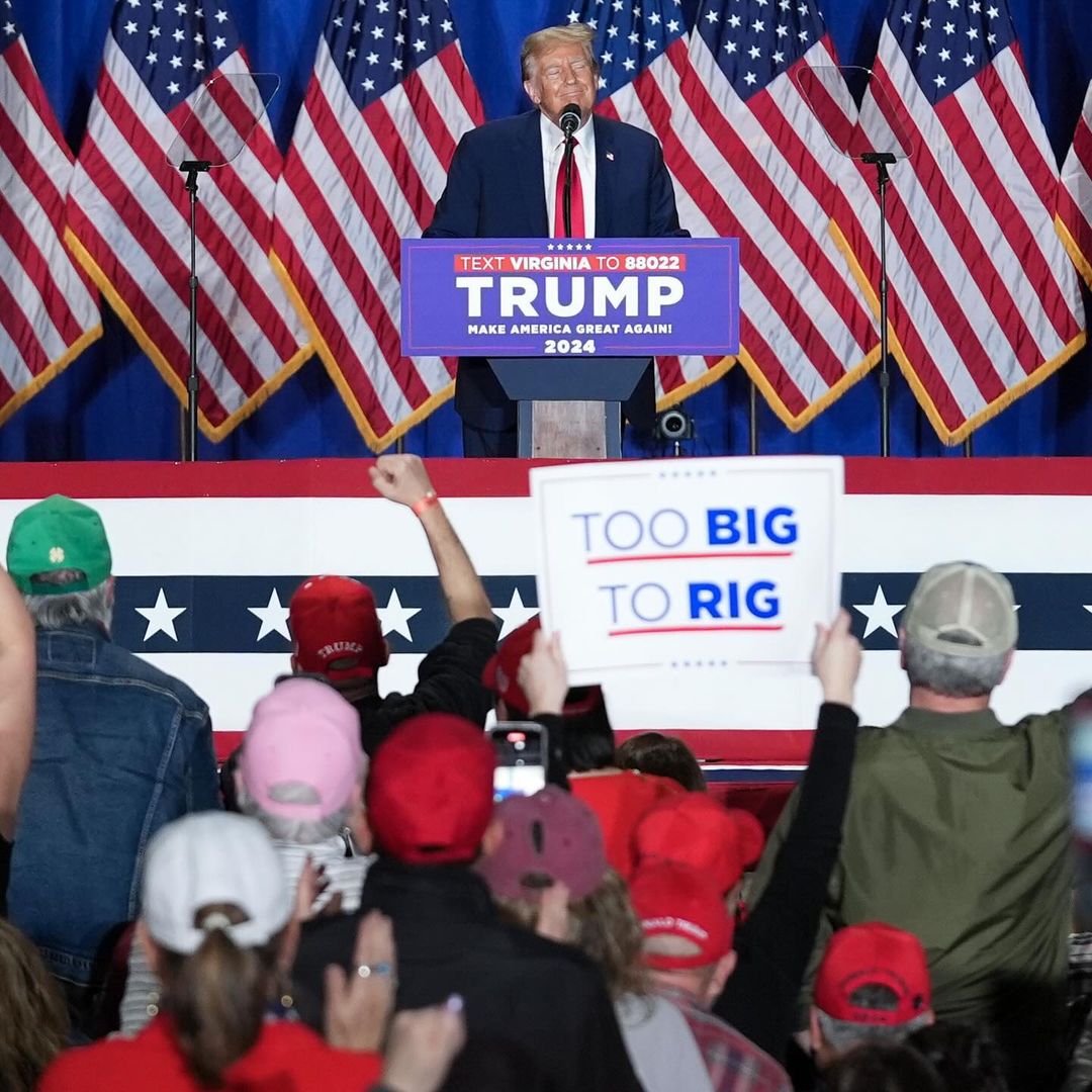 Photo: Donald Trump secures victories in Michigan, Missouri, and Idaho Republican Caucuses