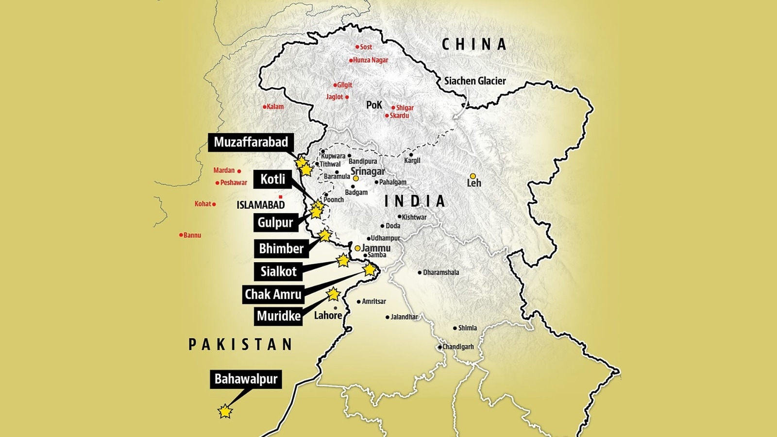 Operation Sindoor: What are the 9 sites India struck in Pakistan, PoK?